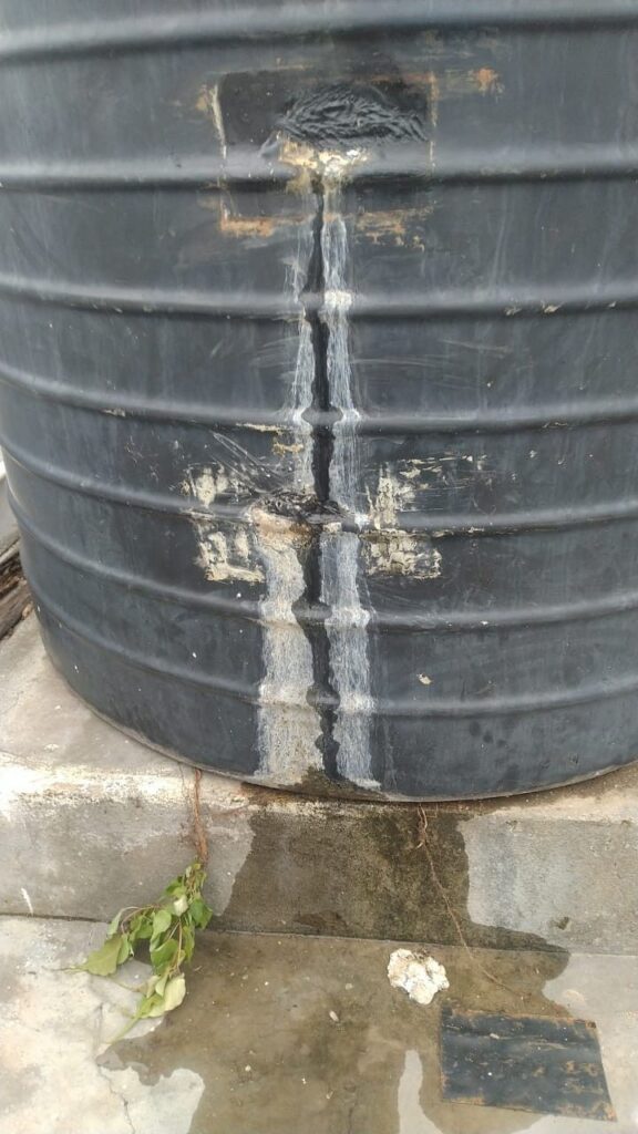 Plastic Water Tank Leakage Problem