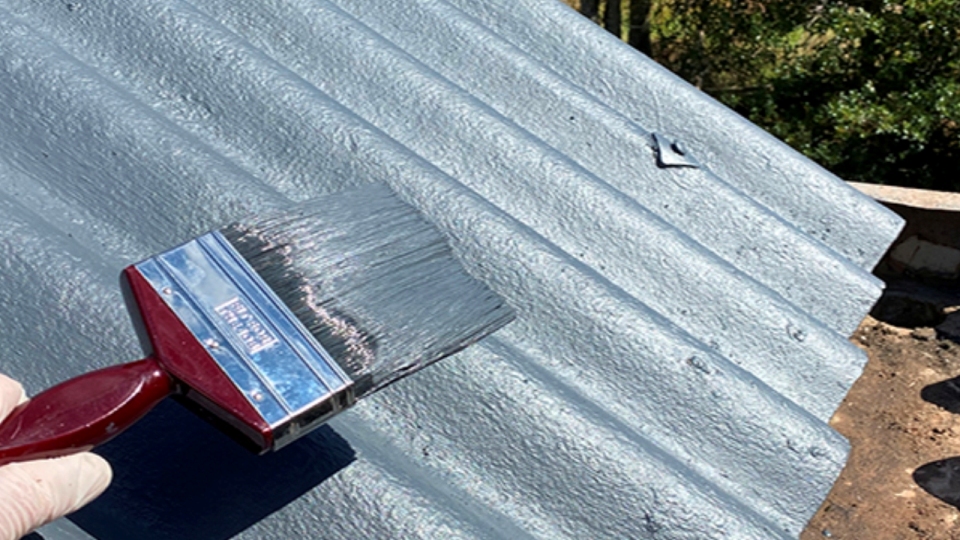 Stop Water Leakage from Asbestos Roof