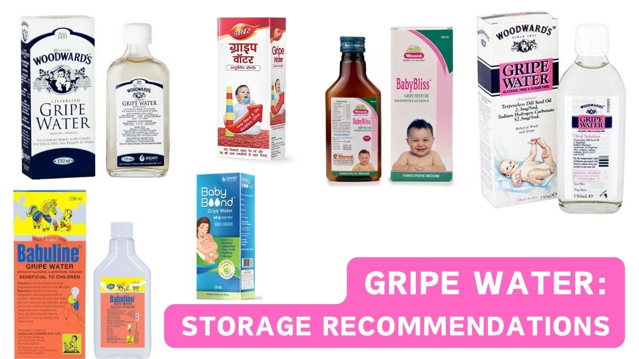 Gripe water Storage Recommendations