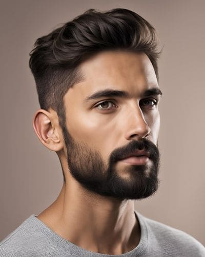 Simple stubble Dadhi Style for Boys