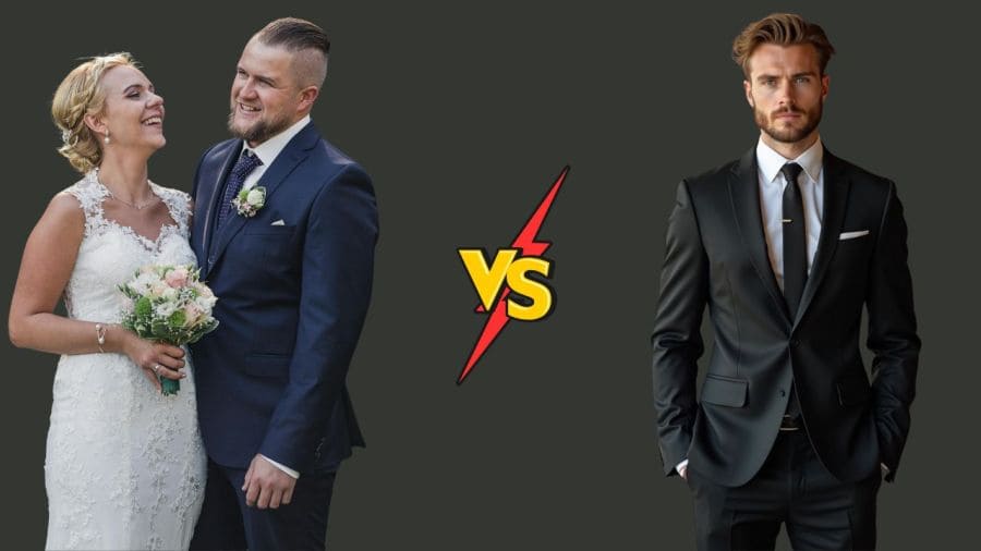 Differences Between a Formal Business Suit and a Wedding Suit