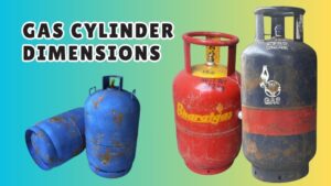 LPG Gas Cylinder Dimensions in India