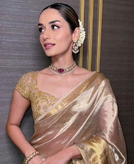 Matching Jewellery for saree