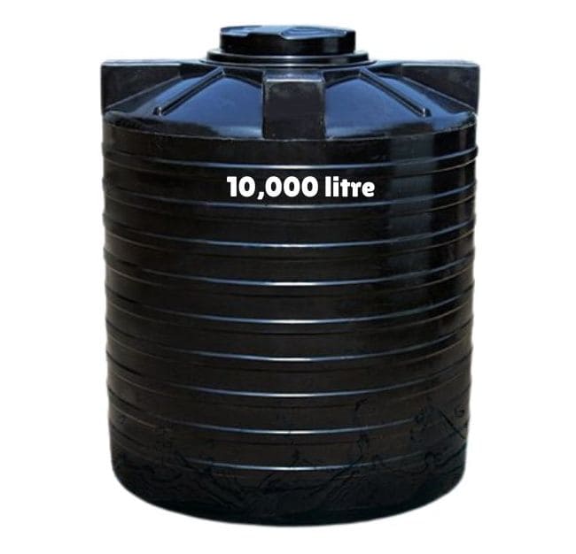 10000 Litre Water Tank Dimensions in Feet