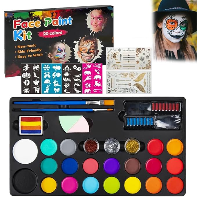Arkzo Face Painting Kit