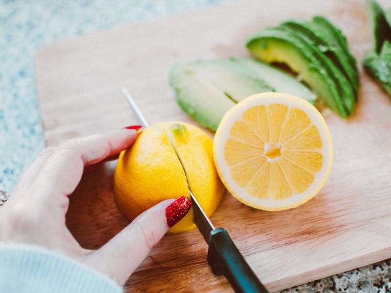 Cutting Lemon in Dream