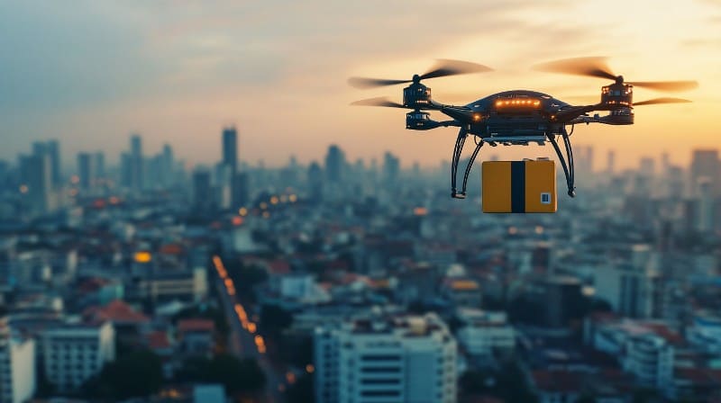 Cloud-Based Drone Delivery Service